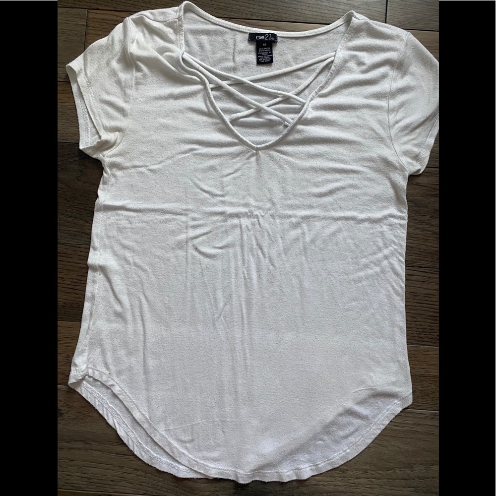 Rue21 Criss-Cross Tee